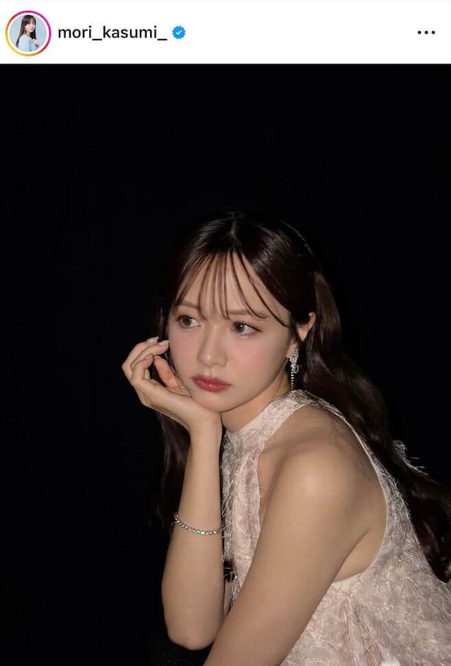 森香澄さんのインスタグラム（＠mori_kasumi_）より