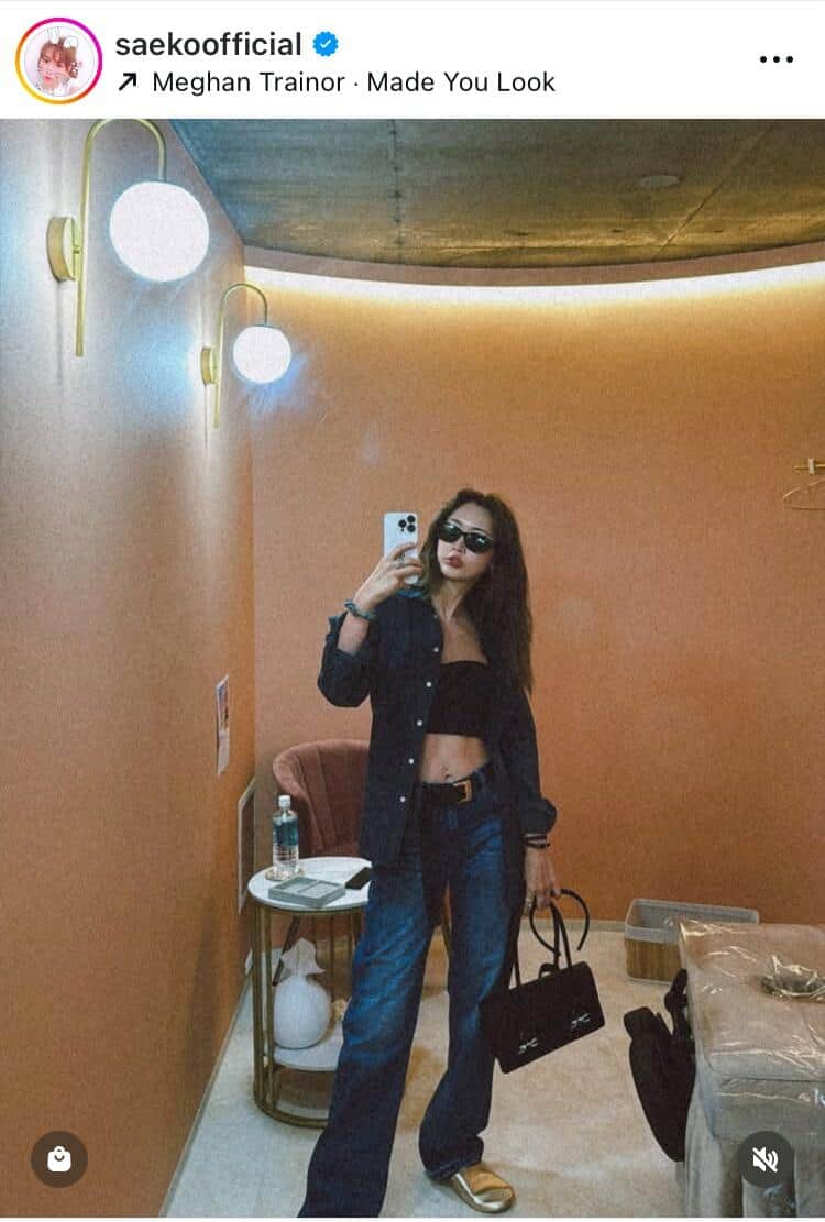 紗栄子さんのインスタグラム（＠saekoofficial）より