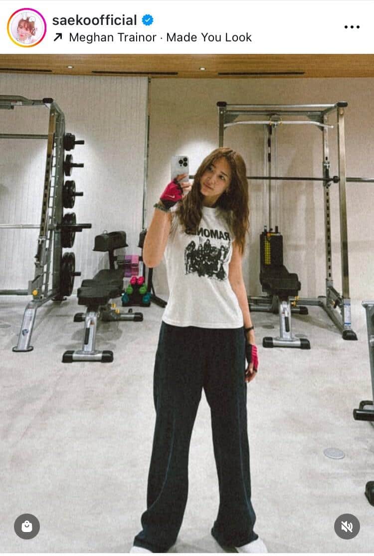 紗栄子さんのインスタグラム（＠saekoofficial）より