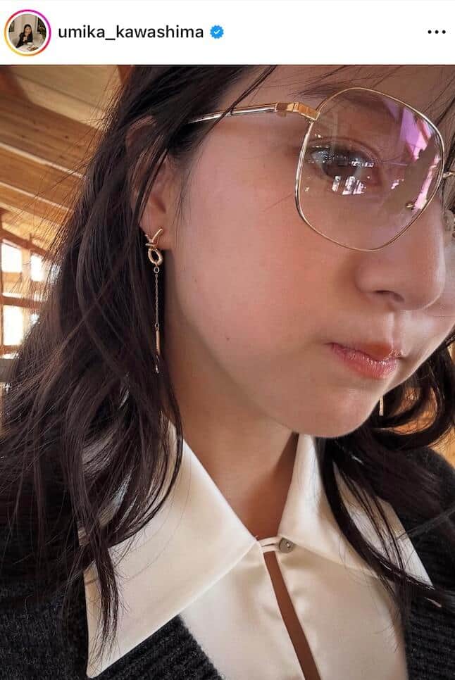 川島海荷さんのインスタグラム（＠umika_kawashima）より