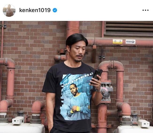 金子賢さんのインスタグラム（＠kenken1019）より