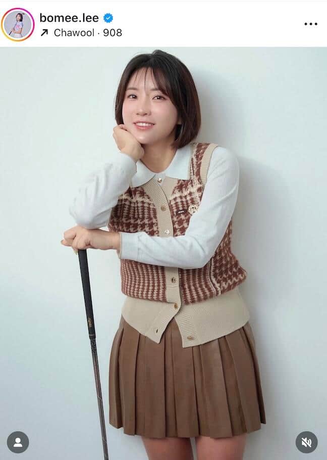イ・ボミさんのインスタグラム（＠bomee.lee）より
