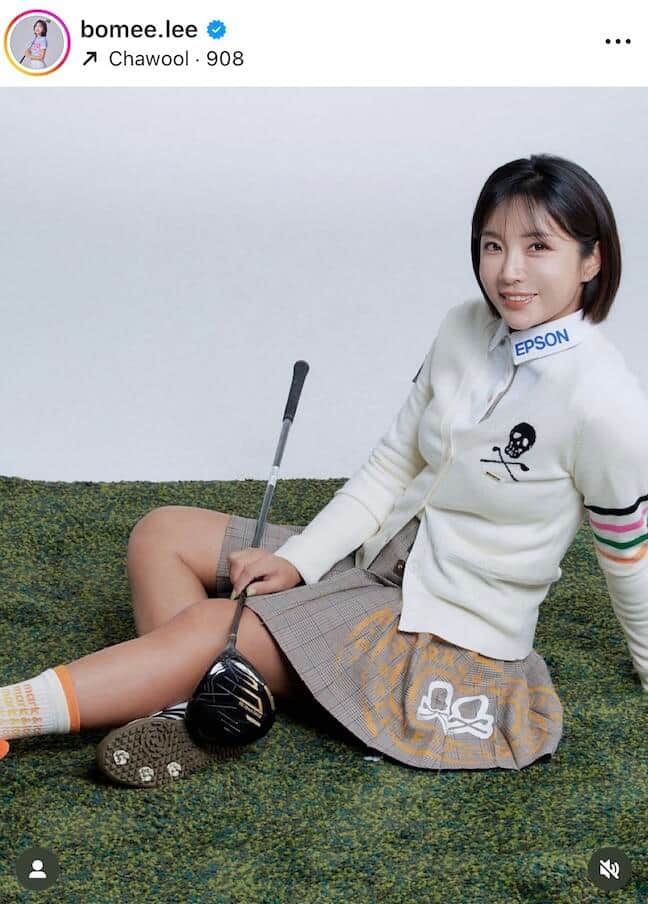 イ・ボミさんのインスタグラム（＠bomee.lee）より