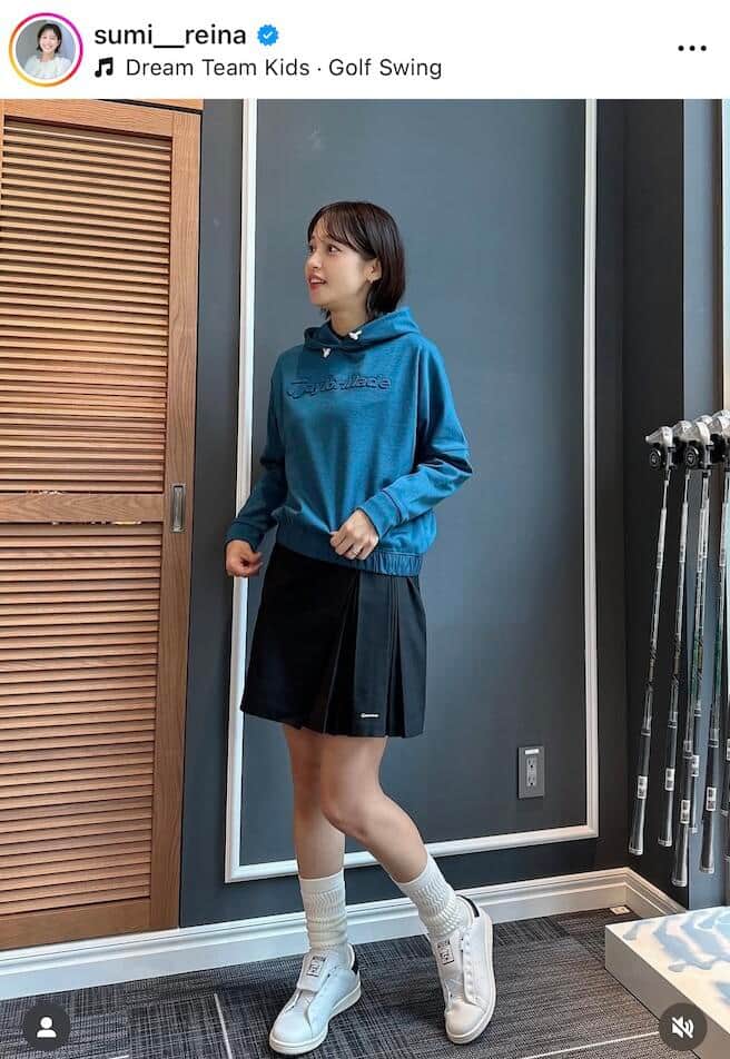 鷲見玲奈さんのインスタグラム（＠sumi__reina）より