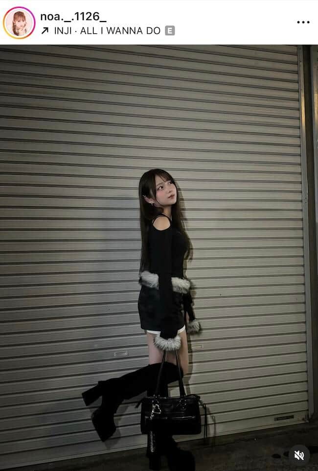 希空さんのインスタグラム（＠noa._.1126_）より