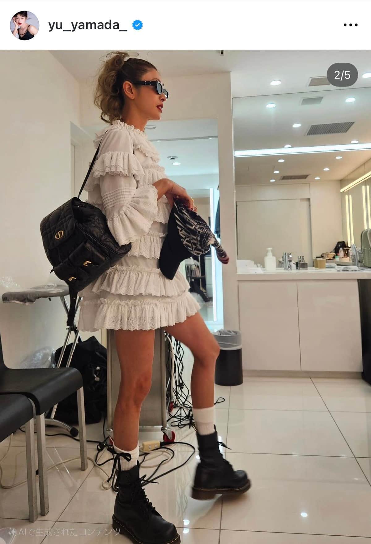 山田優さんのインスタグラム（＠yu_yamada_）より