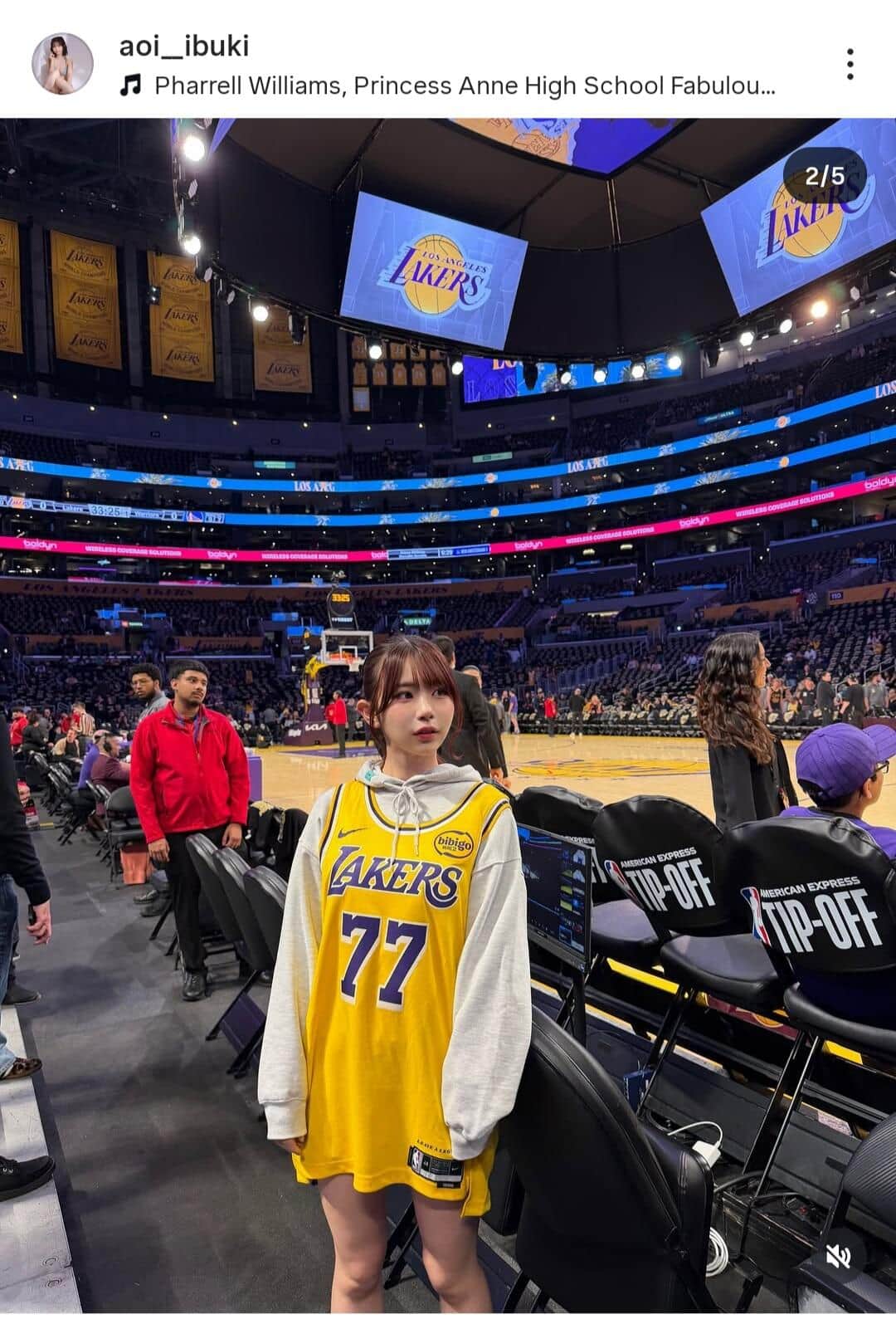 葵いぶきさんのインスタグラム（＠aoi__ibuki）より