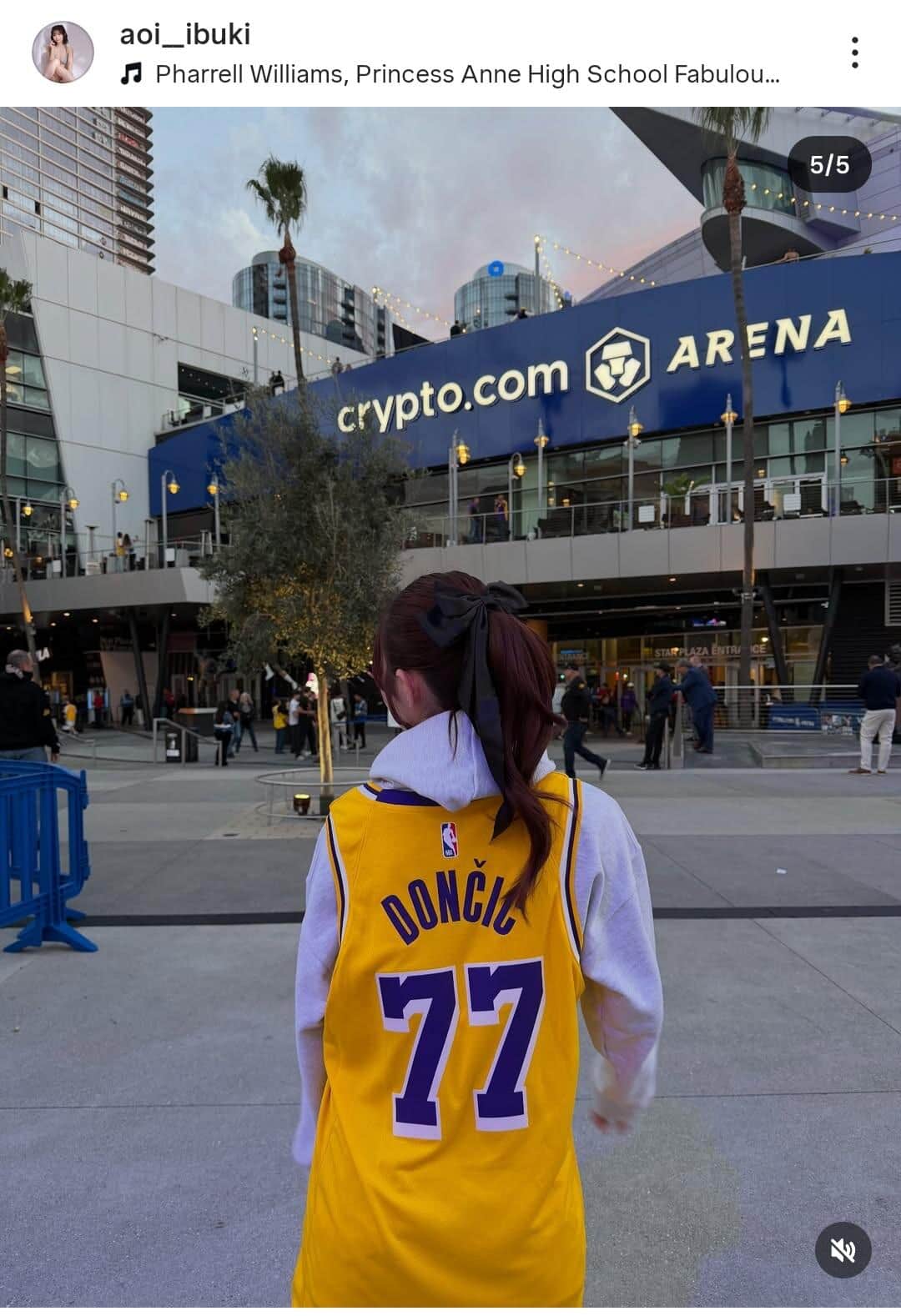 葵いぶきさんのインスタグラム（＠aoi__ibuki）より