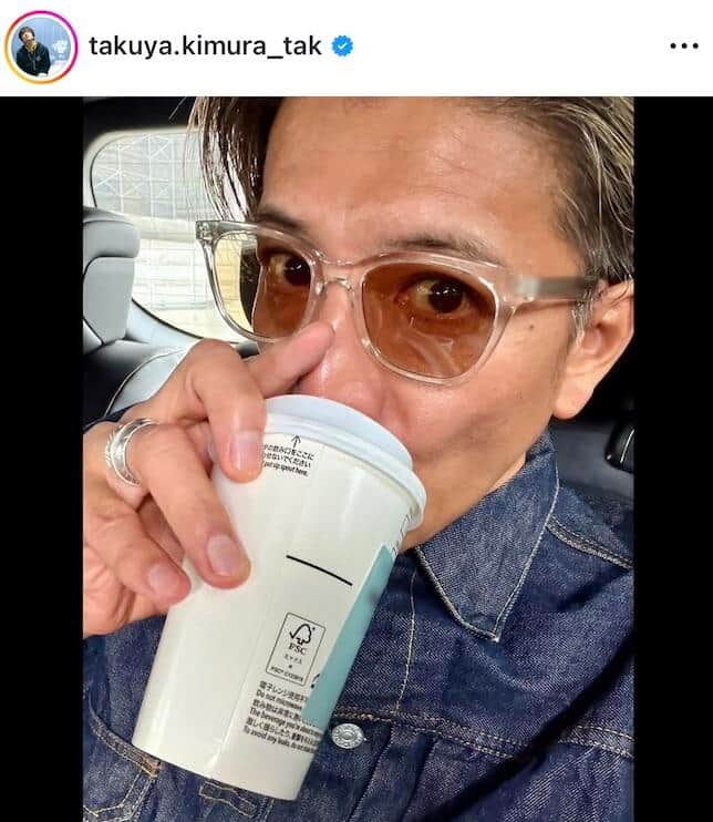 木村拓哉さんのインスタグラム（＠takuya.kimura_tak）より
