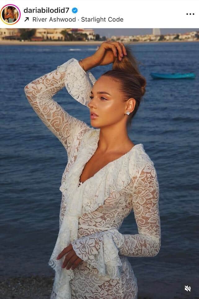 ダリア・ビロディドさんのインスタグラム（＠dariabilodid7）より