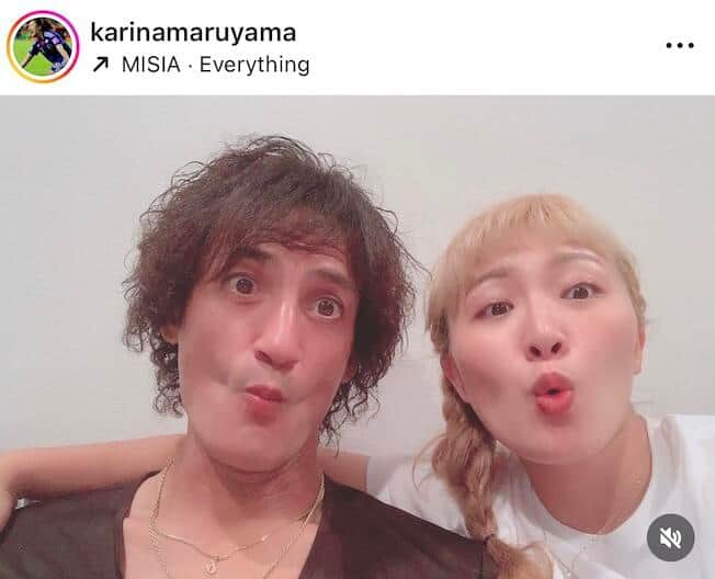 丸山桂里奈さんのインスタグラム（＠karinamaruyama）より