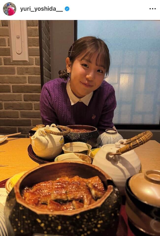 吉田優利選手のインスタグラム（＠yuri_yoshida__）より