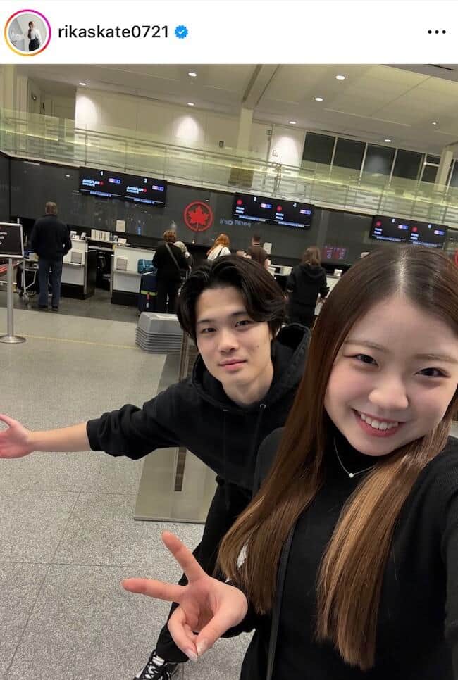 紀平梨花さんのインスタグラム（＠rikaskate0721）より