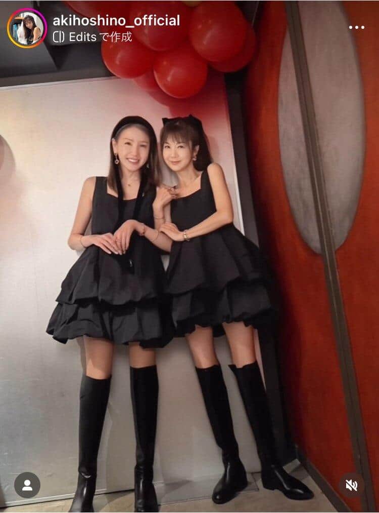 ほしのあきさんのインスタグラム（＠akihoshino_official）より
