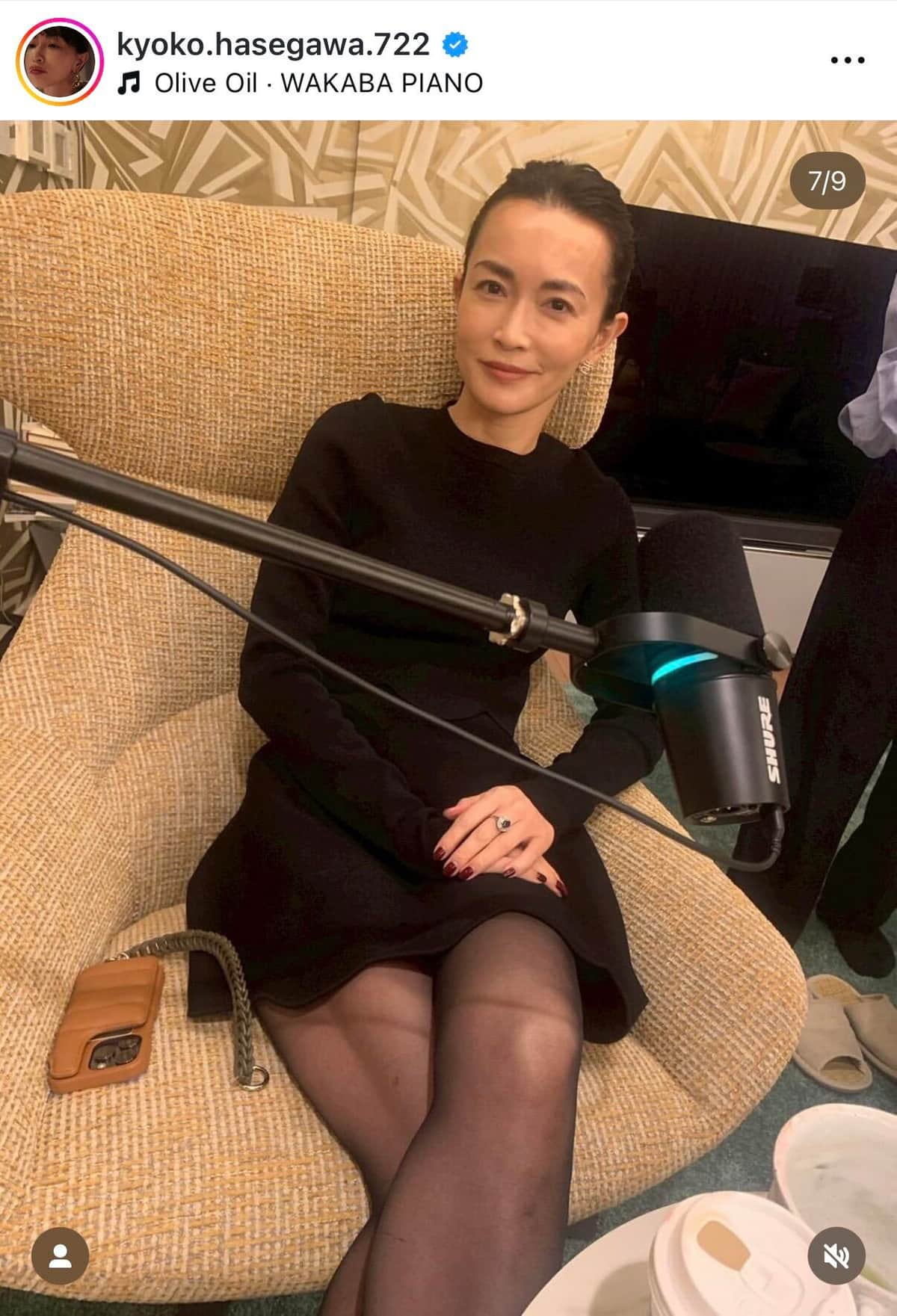 長谷川京子さんのインスタグラム（＠kyoko.hasegawa.722）より
