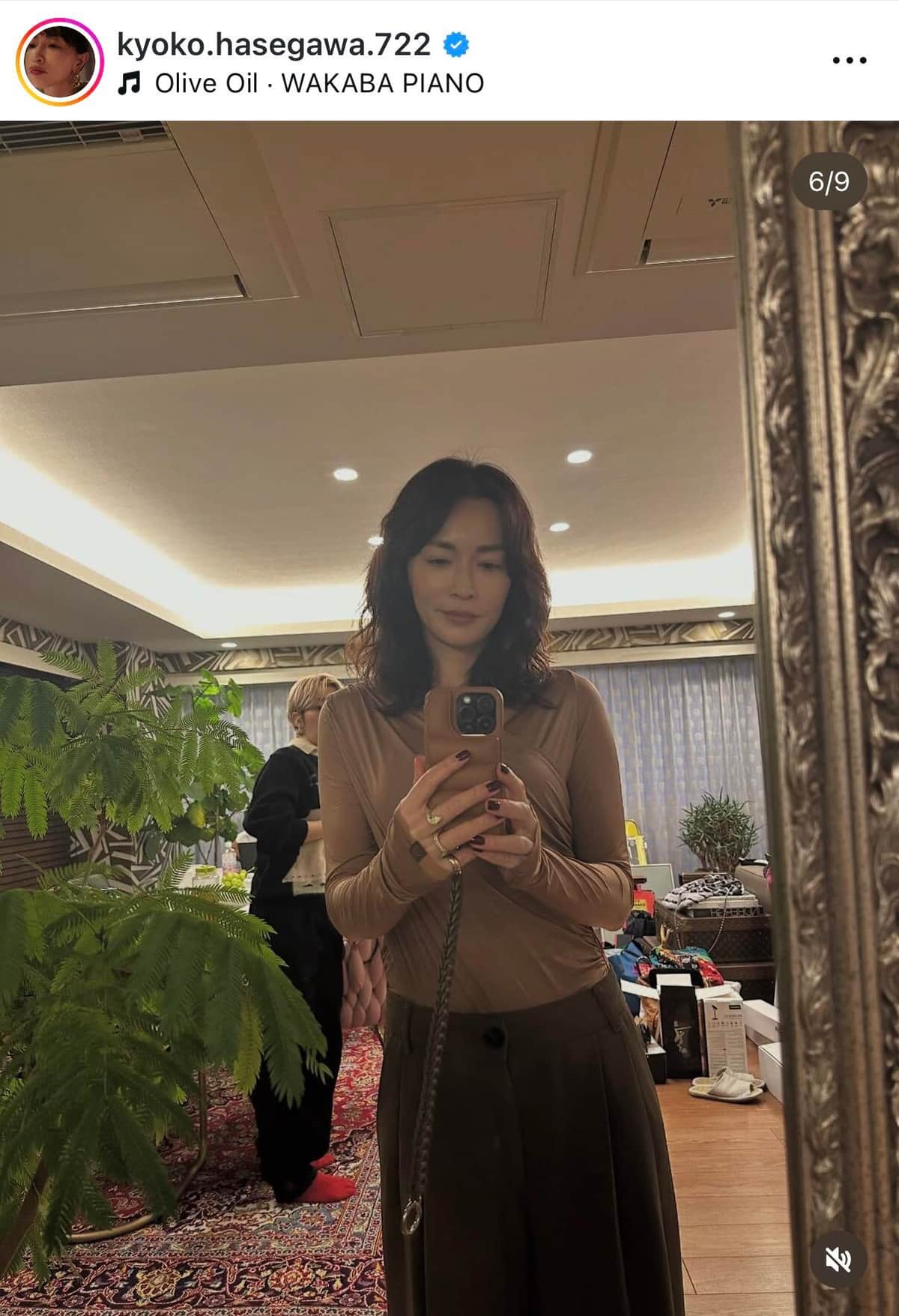 長谷川京子さんのインスタグラム（＠kyoko.hasegawa.722）より
