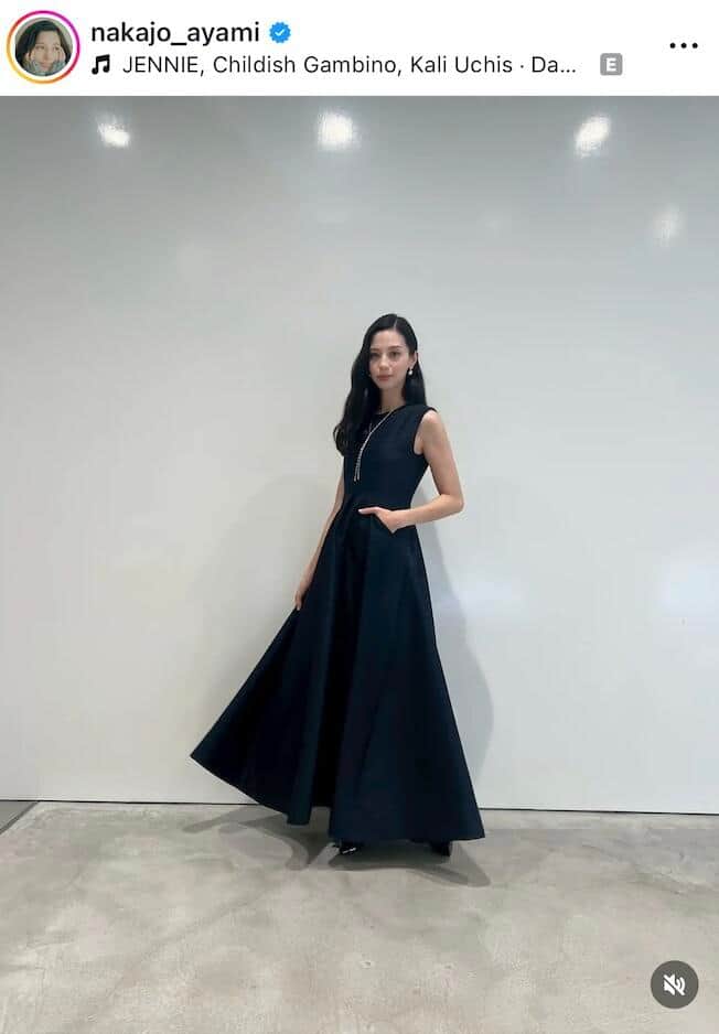 中条あやみさんのインスタグラム（＠nakajo_ayami）より