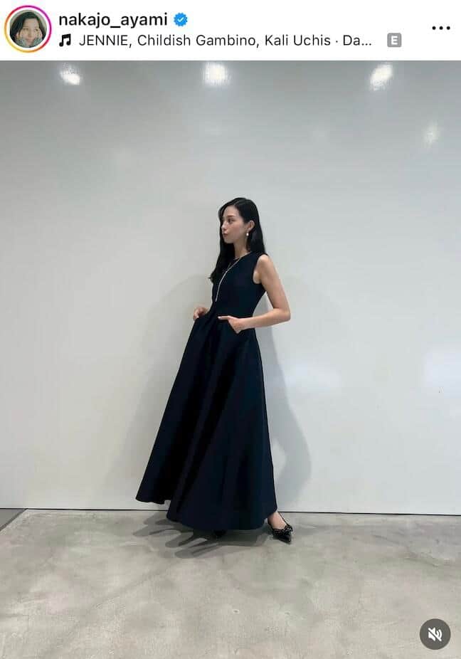 中条あやみさんのインスタグラム（＠nakajo_ayami）より