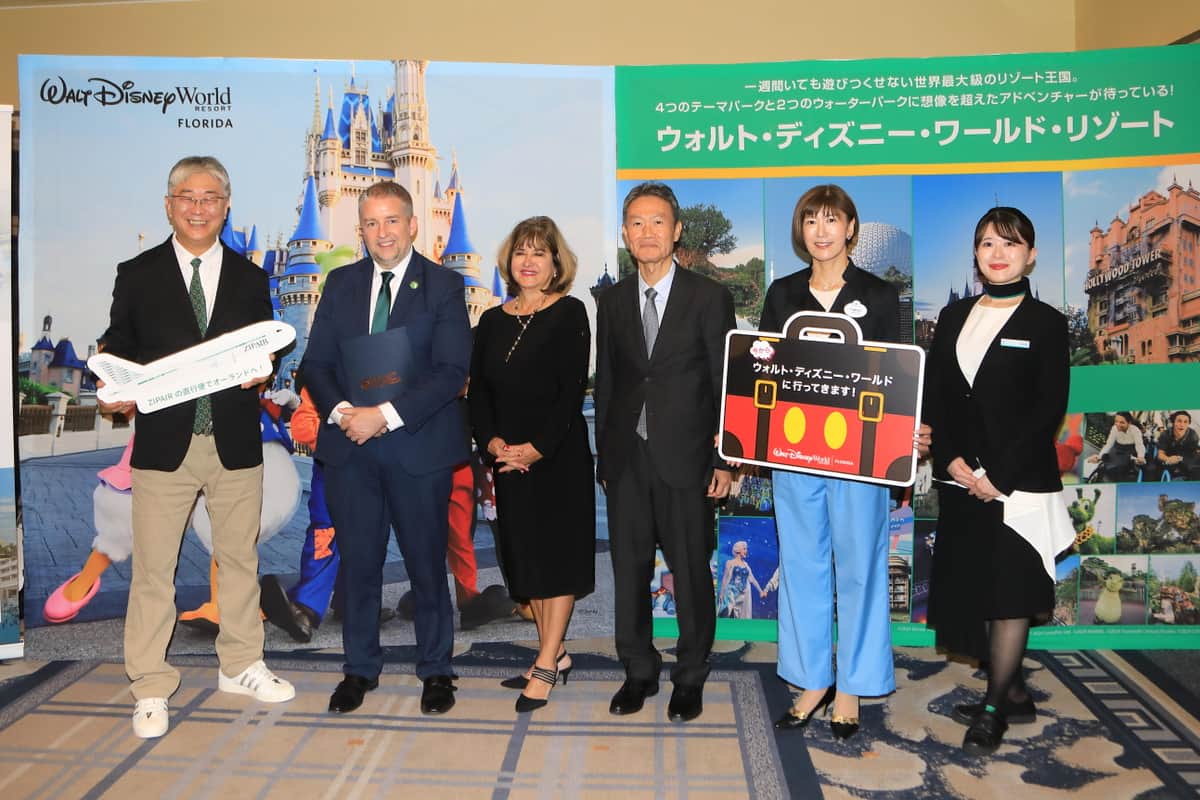 家族連れディズニーファンに朗報　フロリダ「世界最大級」リゾート、おひざ元にZIPAIRが直行チャーター便