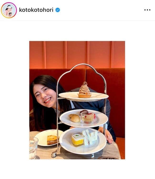 堀琴音さんのインスタグラム（＠kotokotohori）より