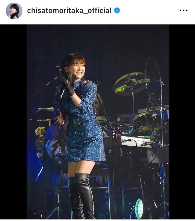 森高千里さんのインスタグラム（＠chisatomoritaka_official）より