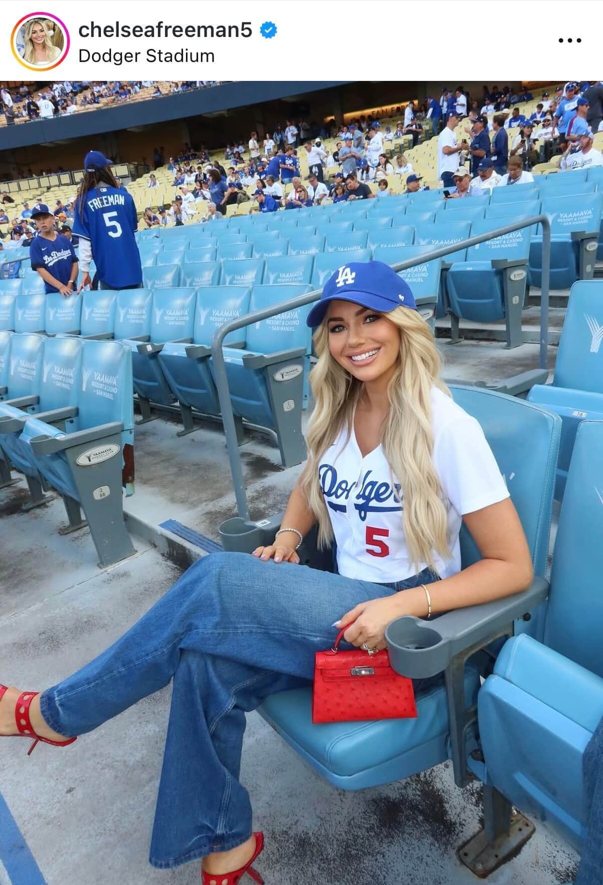 チェルシー・フリーマンさんのインスタグラム（＠chelseafreeman5）より