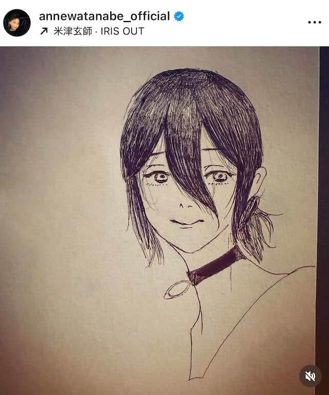 杏さんのインスタグラム（＠annewatanabe_official）より