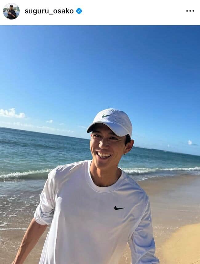 マラソン・大迫傑、バキバキ肉体＆脇腹にバラのタトゥーの衝撃　「かっこいいー」