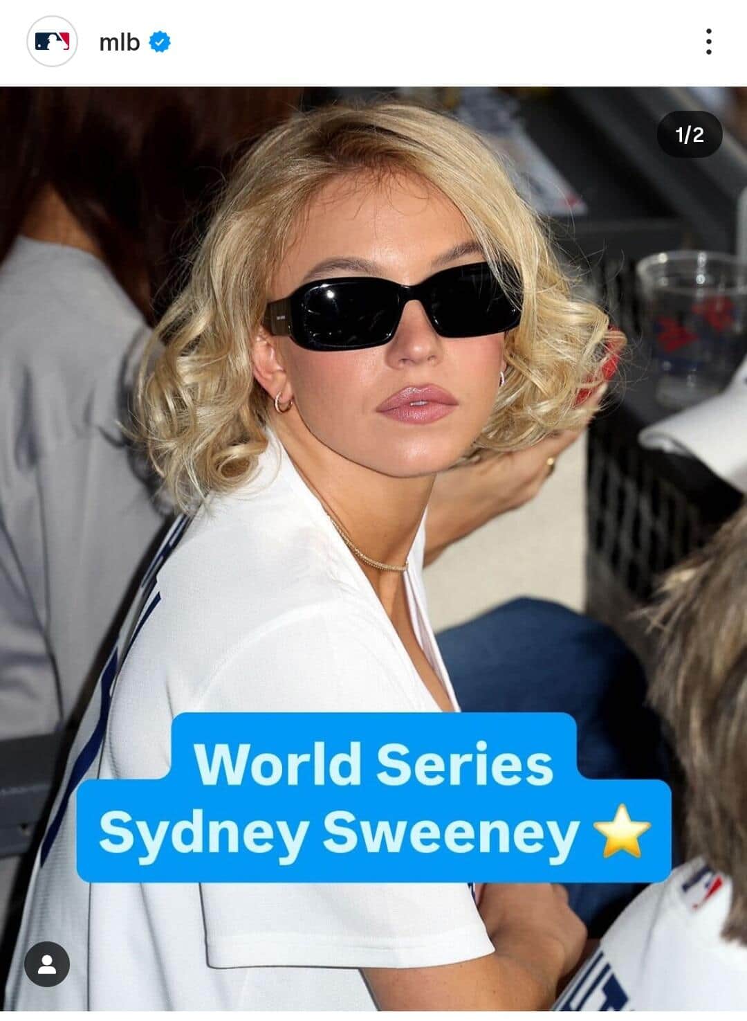 米大リーグ公式インスタグラム（＠mlb）より