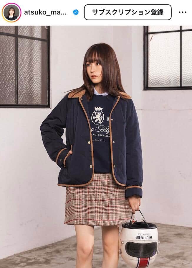 前田敦子さんのインスタグラム（＠atsuko_maeda_official）より