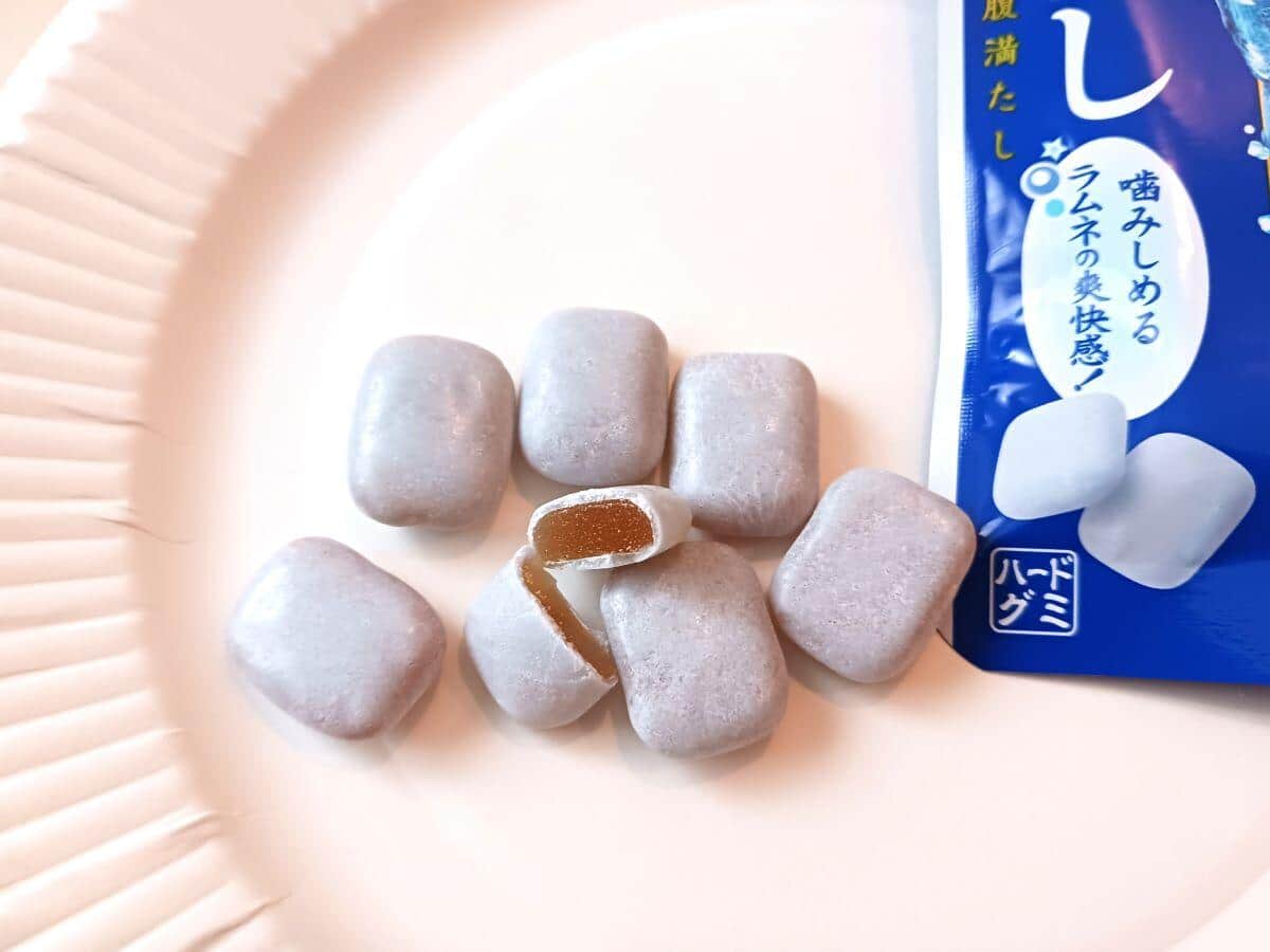 2025年10月30日に購入した「忍者めし ラムネ」の中身