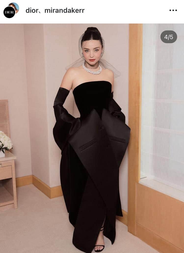ミランダ・カーさんのインスタグラム（＠mirandakerr）より