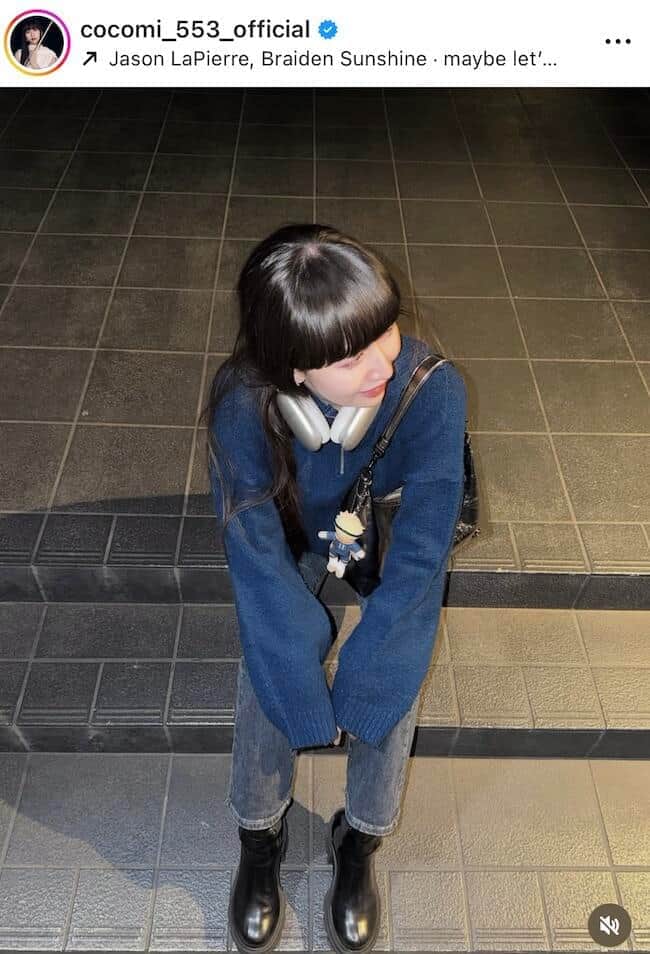 Cocomiさんのインスタグラム（＠cocomi_553_official）より