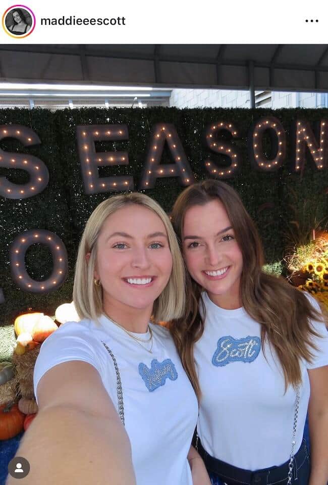 マディー・スコットさんのインスタグラム（＠maddieeescott）より