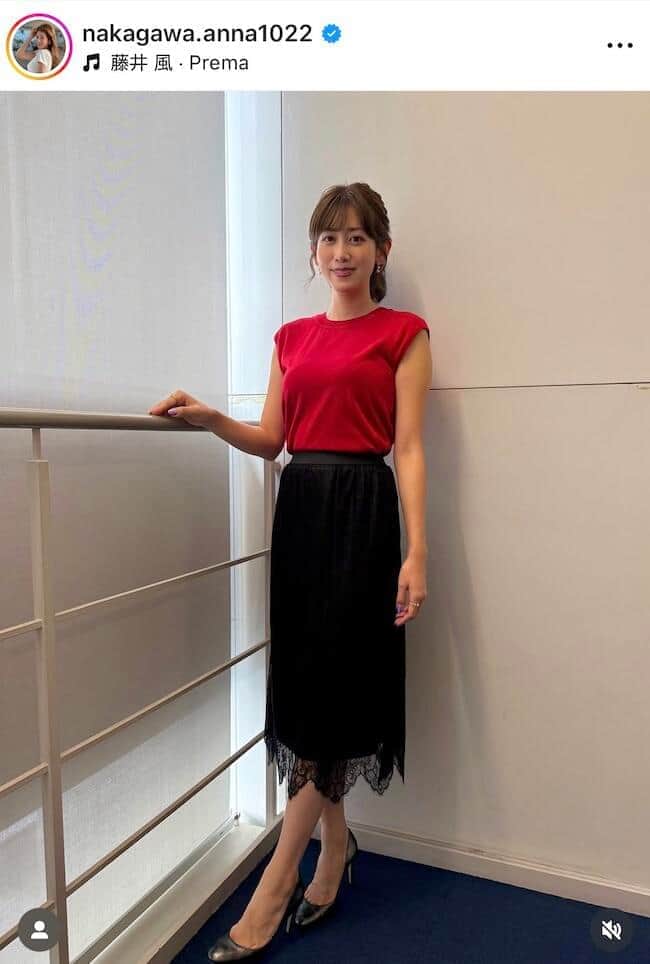 中川安奈さんのインスタグラム（＠nakagawa.anna1022）より