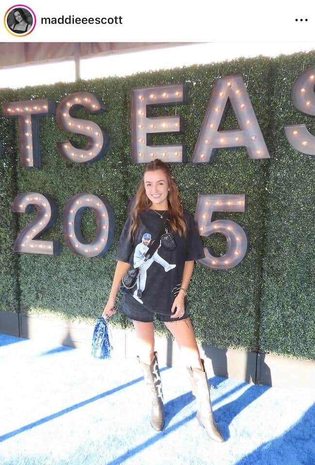マディー・スコットさんのインスタグラム（＠maddieeescott）より
