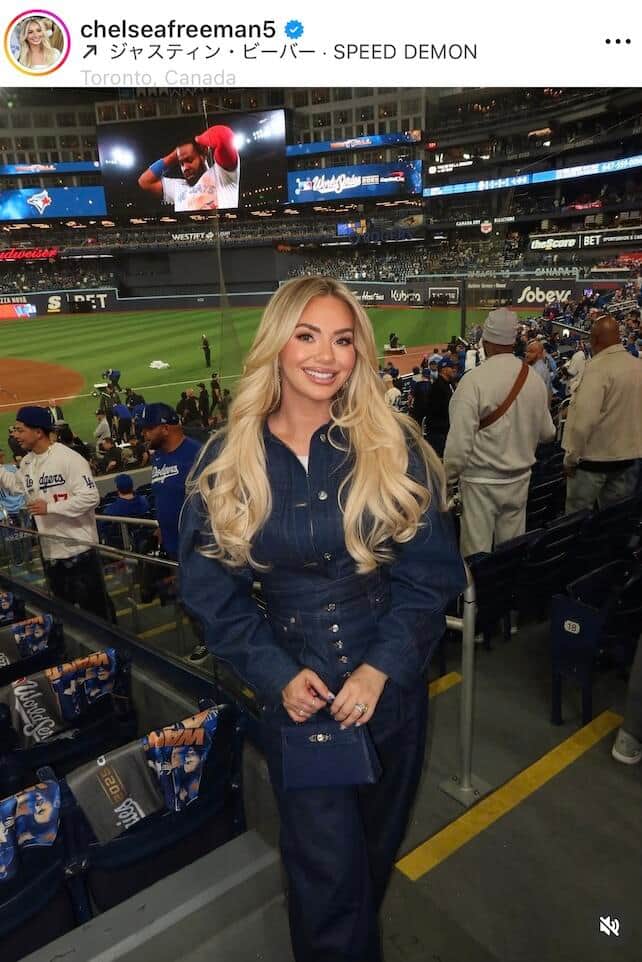 チェルシー・フリーマンさんのインスタグラム（＠chelseafreeman5）より
