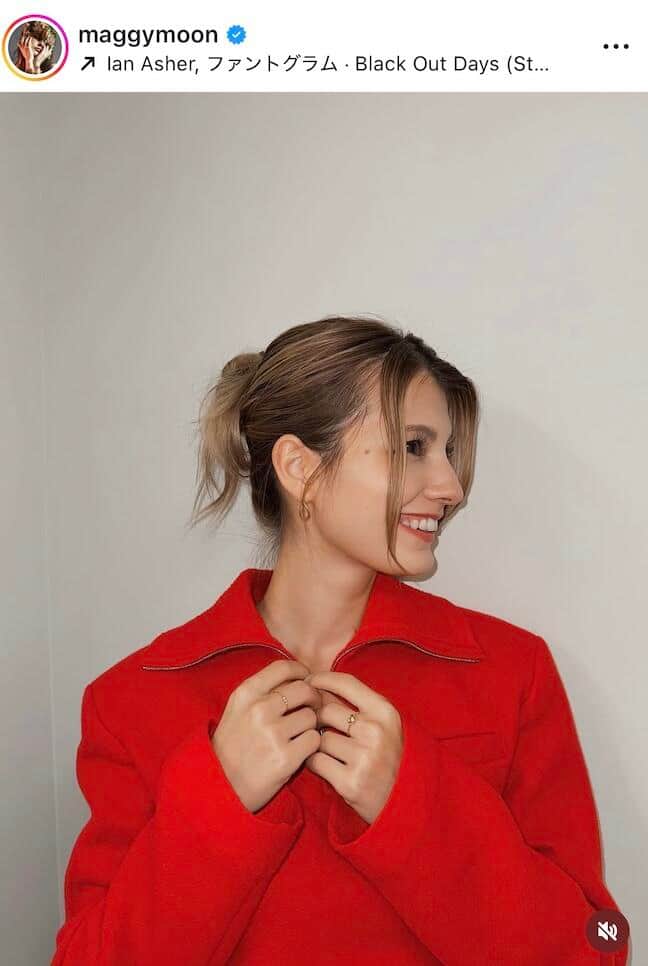 マギーさんのインスタグラム（＠maggymoon）より