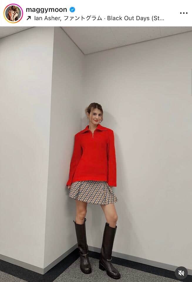 マギーさんのインスタグラム（＠maggymoon）より