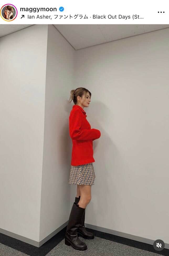 マギーさんのインスタグラム（＠maggymoon）より