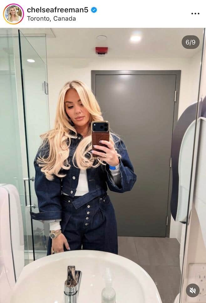 チェルシー・フリーマンさんのインスタグラム（＠chelseafreeman5）より