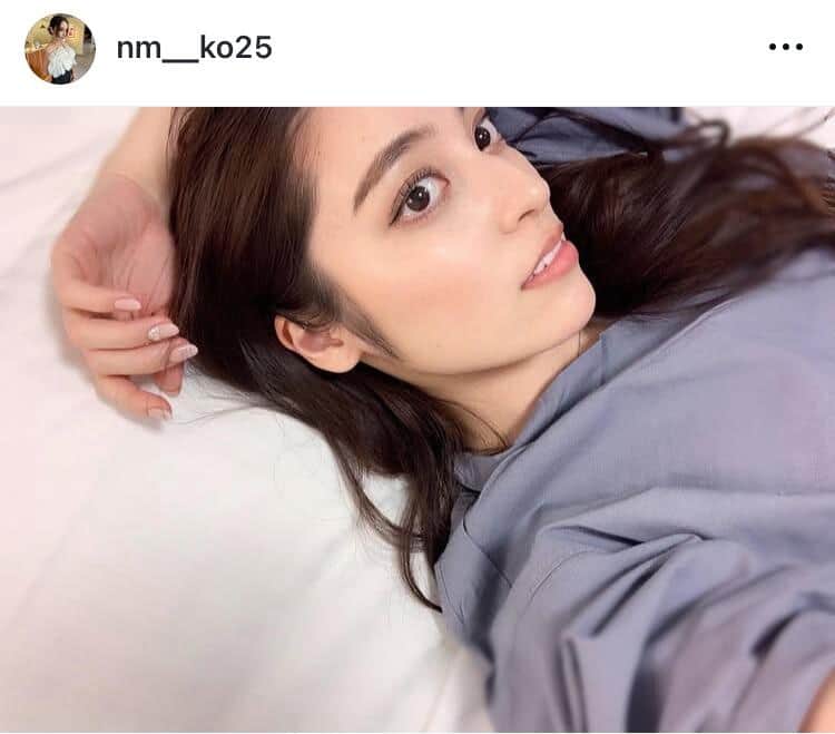 中日・柳裕也の妻・真子さんのインスタグラム（＠nm__ko25）より