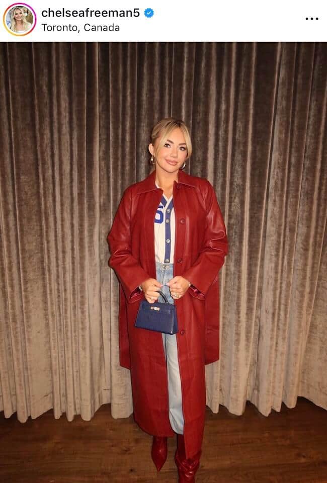 チェルシー・フリーマンさんのインスタグラム（＠chelseafreeman5）より