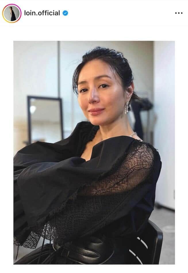 井川遥さんのインスタグラム（＠loin.official）より