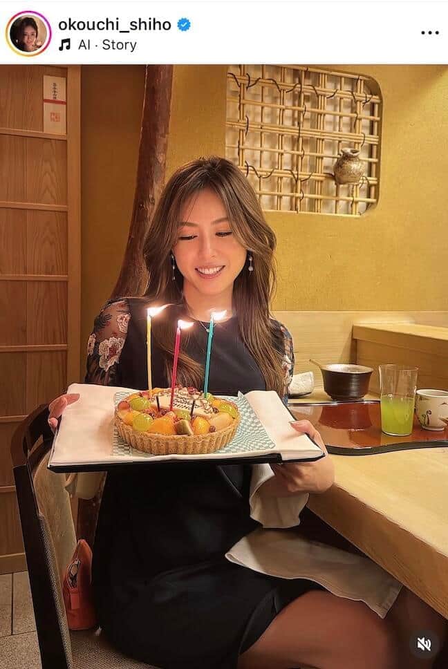 大河内志保さんのインスタグラム（＠okouchi_shiho）より