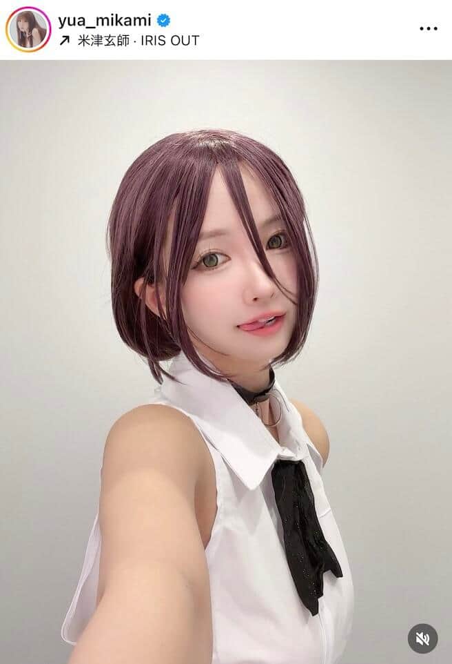 三上悠亜さんのインスタグラム（＠yua_mikami）より