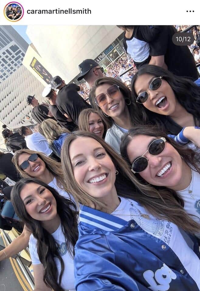 カーラ・スミスさんのインスタグラム（＠caramartinellsmith）より