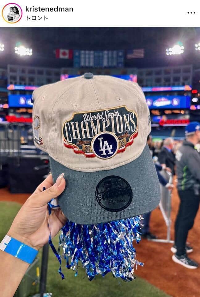 エドマン・クリスティンさんのインスタグラム（＠kristenedman）より