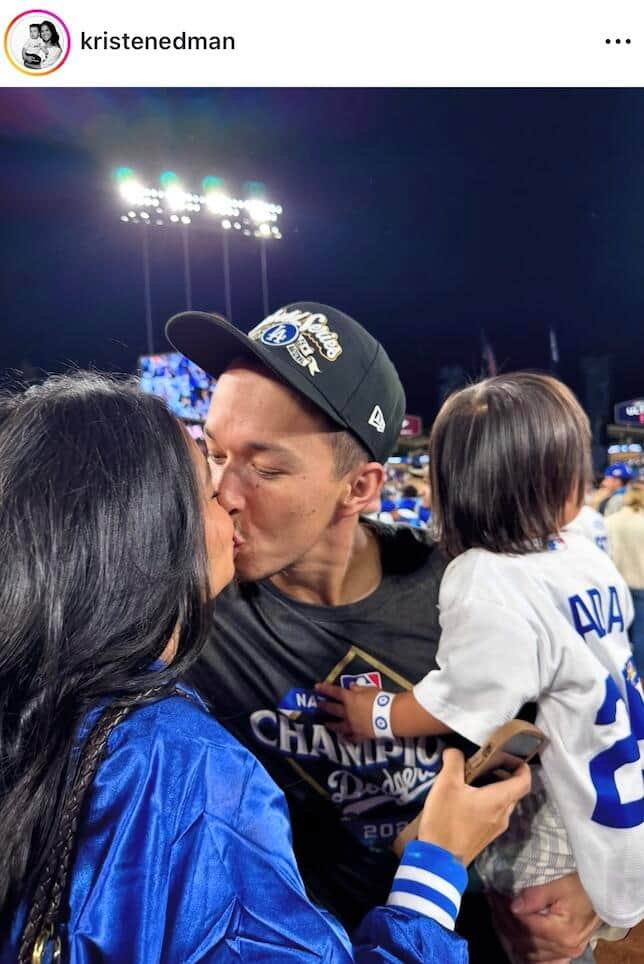 エドマン・クリスティンさんのインスタグラム（＠kristenedman）より