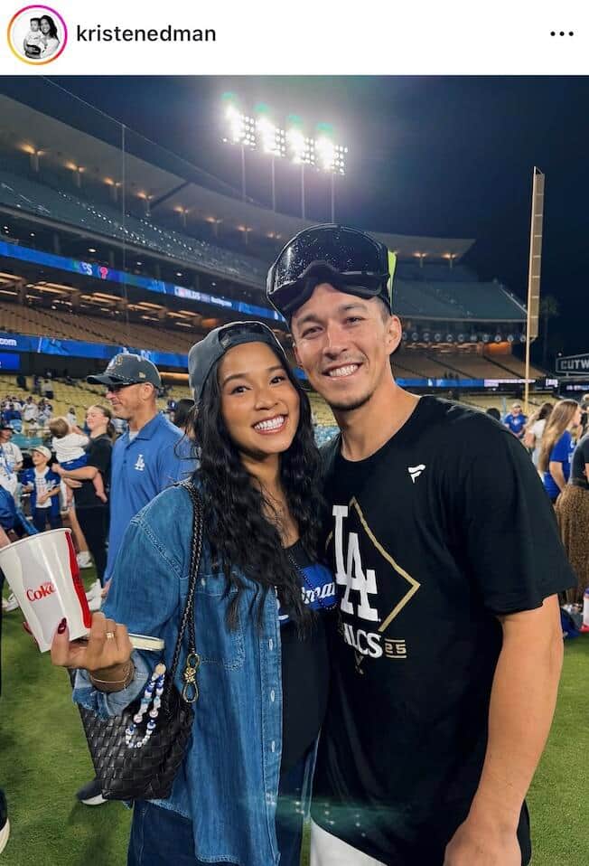 エドマン・クリスティンさんのインスタグラム（＠kristenedman）より